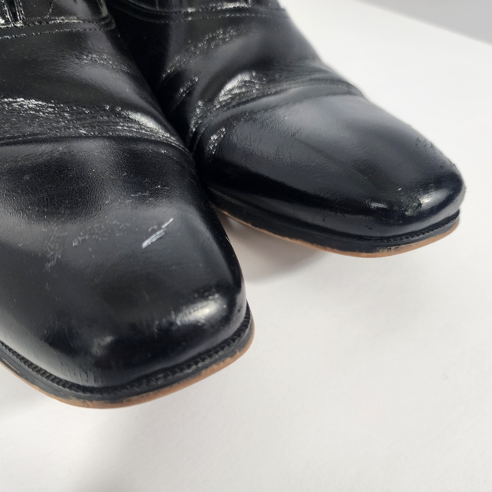 Florsheim Mens 11 Corbetta CapToe Oxford Black Leather classic formal work event - Picture 7 of 13